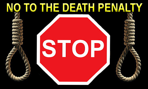 NO TO THE DEATH PENALTY