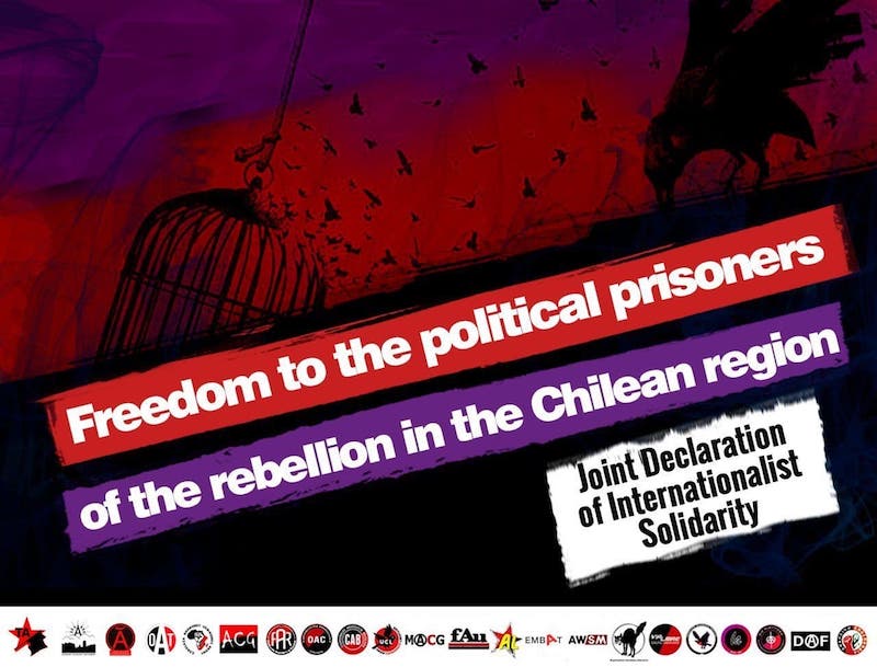 International Statement for the liberation of the political prisoners, arrested during the 2019 social revolt in Chile