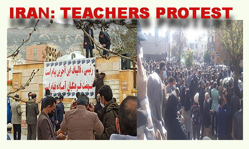 TEACHER’S PROTEST IN IRAN