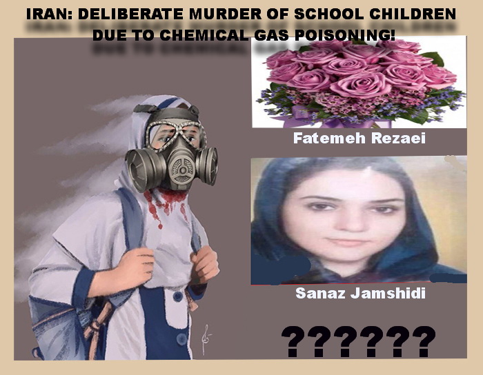 DELIBERATE MURDER OF SCHOOL CHILDREN DUE TO CHEMICAL GAS POISONING IN IRAN